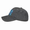 axolotl blue by matx ft Washed Denim Cap Casual Baseball Caps Adjustable Hat Summer Unisex Baseball Hats