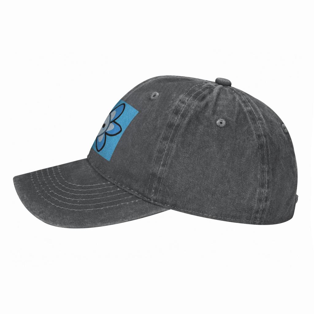 axolotl blue by matx ft Washed Denim Cap Casual Baseball Caps Adjustable Hat Summer Unisex Baseball Hats