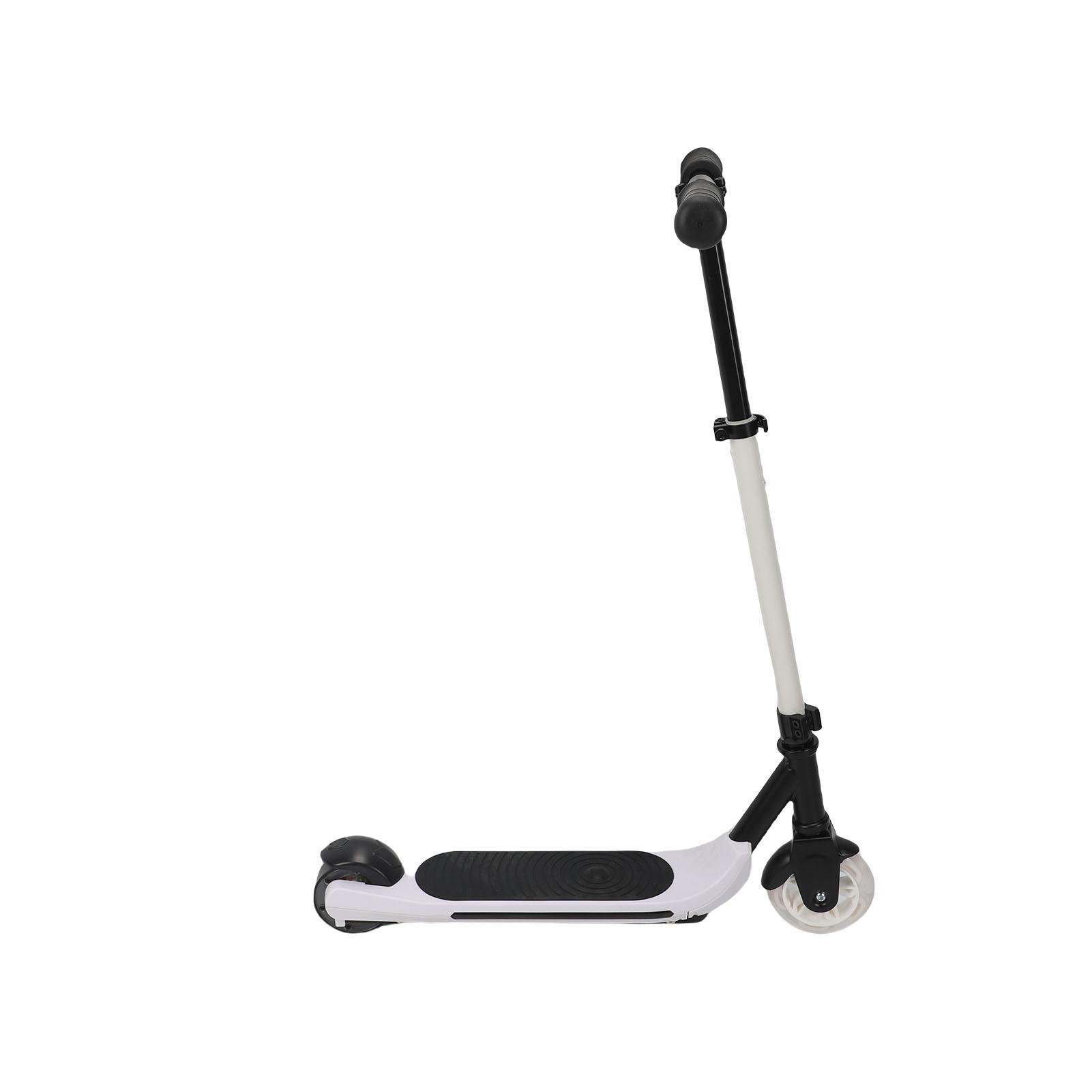 Elektrische Step met 2 Verlichte Wielen voor Jongens Meisjes Hoogte Verstelbaar 60W Motor 8-10KM Bereik 60kg Maximale Belasting Afneembaar