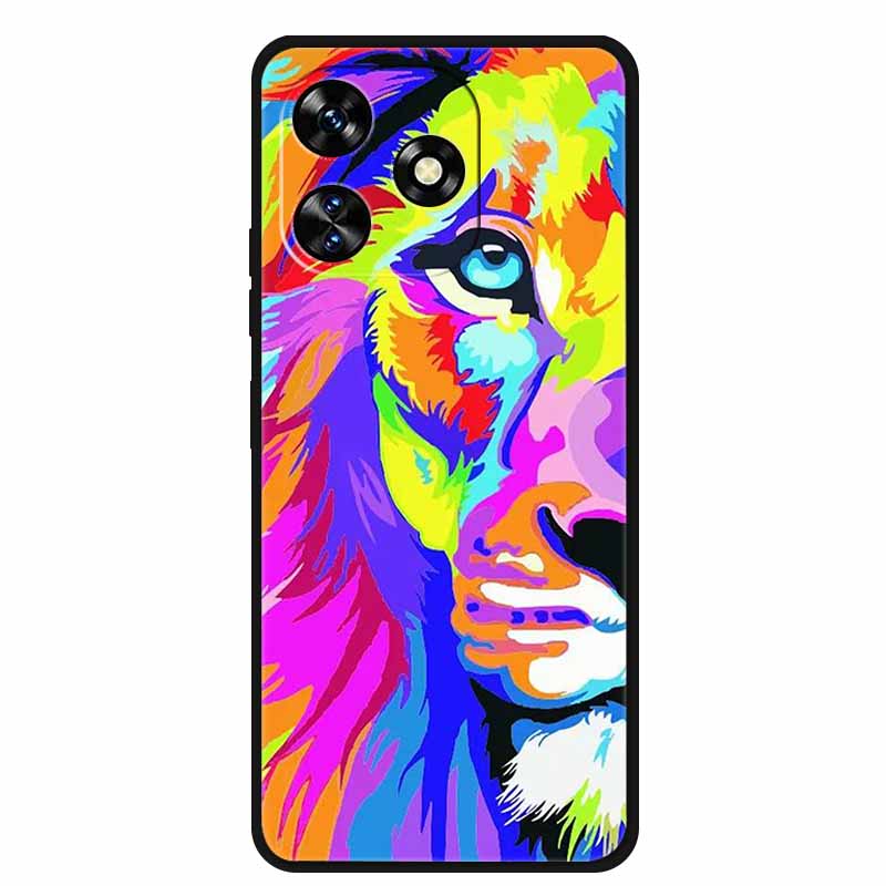 Für Oukitel C51 Hülle Luxus TPU Weiches Silikon Handyhüllen für OukitelC51 C 51 Schutz Stoßfest Rückseite Bumper Cool Coque