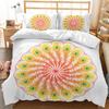 Peacock Duvet Cover King Size Pretty Animal Pattern Bedding Set Peacock Feather Printed Decor with Pillowcase for Girl Kid Adult