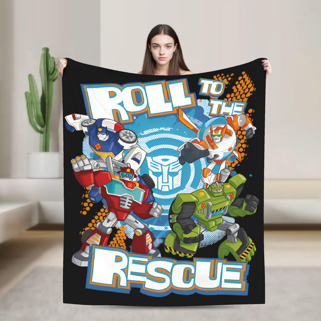 Transformers Decepticons Soundwave Blankets Robot Flannel Funny Warm Throw Blanket for Bedspread Spring/Autumn Couch