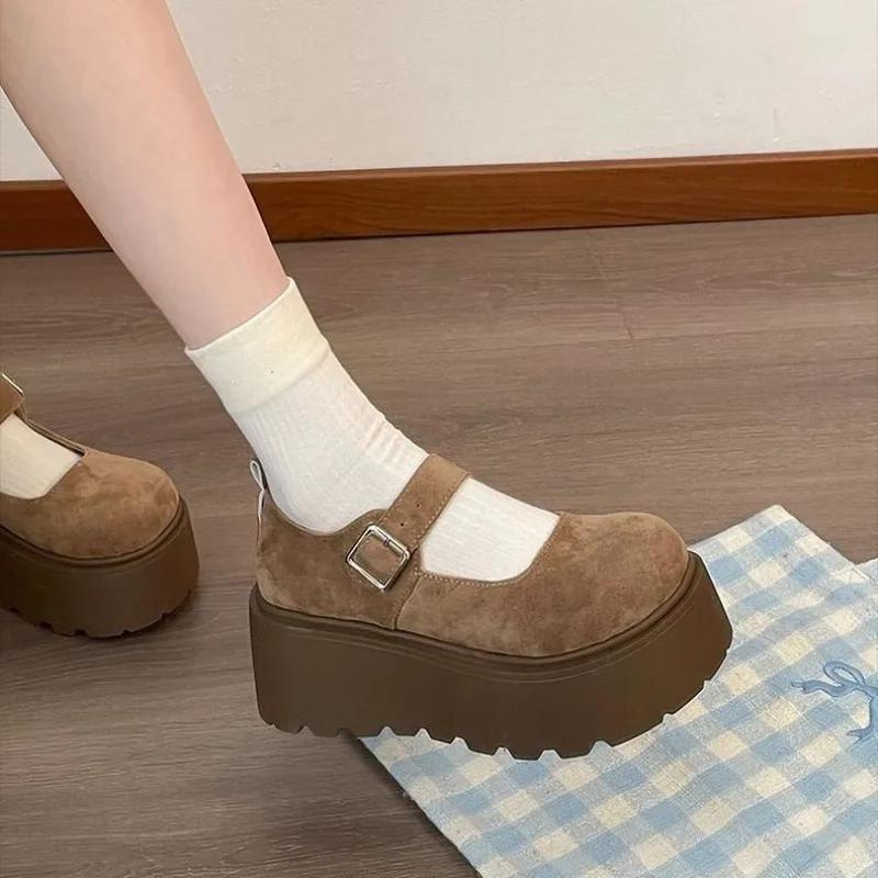 Beige Shoes for Women Office With Medium Heels Leather Casual Chic and Elegant 2025 Trend Footwear Vacation Summer Woman Pumps