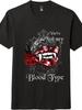 Vampire Fangs "Not My Blood Type" Graphic T-Shirt - Unisex Gothic Tee