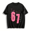 Birthday Celebration Tee I Was 6 Now Im 7 Kids Birthday Top Pure Cotton T-shirt
