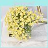 Simulated Gypsophila Paniculata Floral Handheld Arrangement For Bridal Decor