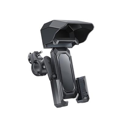 Motorcycle Phone Mount,Bike Phone Holder for Bicycles, Quick Install Waterproof Sunshade Handlebar Phone Mount