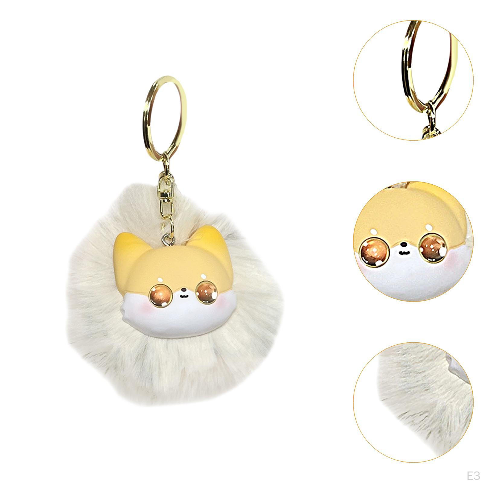 Брелок-подвеска в виде плюшевого кота — фото 6