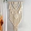 Wall Hanging Knitted Tapestry Woven Cotton Rope Hand-woven Tapestry Home Room Decorations Handmade Tapestry Photo Props