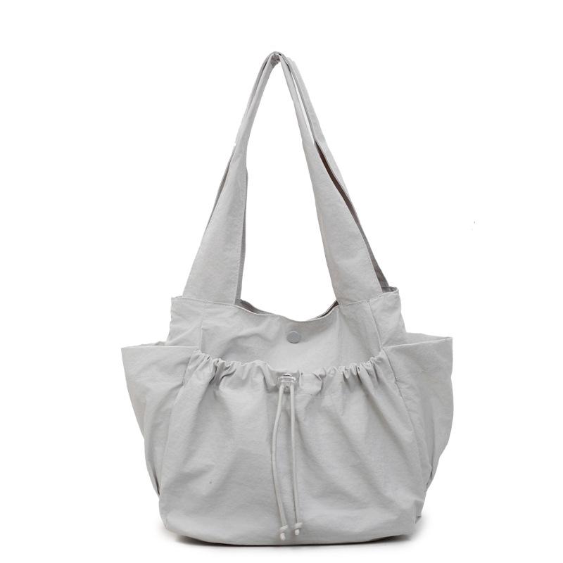 

Новая женская средняя сумка для мамы большой вместимости модная плечевая портативная сумка-мессенджер повседневная женская сумка грязно-белый