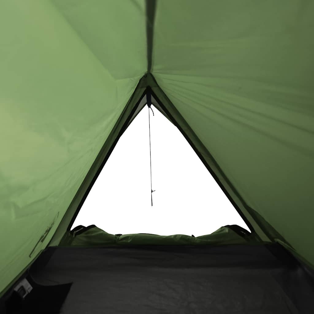 2 Person Camping Tent Green Waterproof