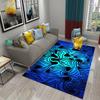 3D Ocean Themed Funny Octopus Carpet For Home Bedroom Decorative Living Room Bathroom Entrance Non-Slip Kitchen Carpet