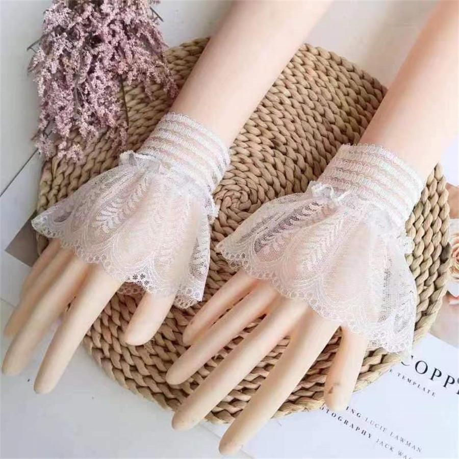 Fashion Detachable Lace Cuffs for Women Clothing