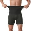 Sauna Shorts for Men Sweat Pants High Waisted Compression Underwear Tummy Control Shapewear Workout Training Capris Body Shaper Boxer Briefs