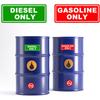 10Pc Diesel Only And Gasoline Only Stickers For Fuel Tank | Vinyl Waterproof And Sunburn Resistant Diesel Only & Gasoline Only Decals For Fuel