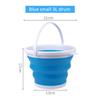 Foldable Mop Bucket Laundry Barrel Rectangular Large Washing Basin Space-Saving Reusable Household Cleaning Bathroom Accessory
