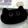 Large Capacity Cat Plush Pencil Case Animal Doll Stationery Storage Bag Black Cat Pen Bag  Boy Girl