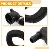 Radiator Hose No.CV618286YC Upper Radiator Cooling Fluid Hose for Ford Escape 2.0L 2013-2016 Rubber Black