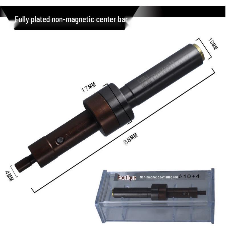 High Precision Ceramic Non-Magnetic Edge Finder, All-Degree Center Rod