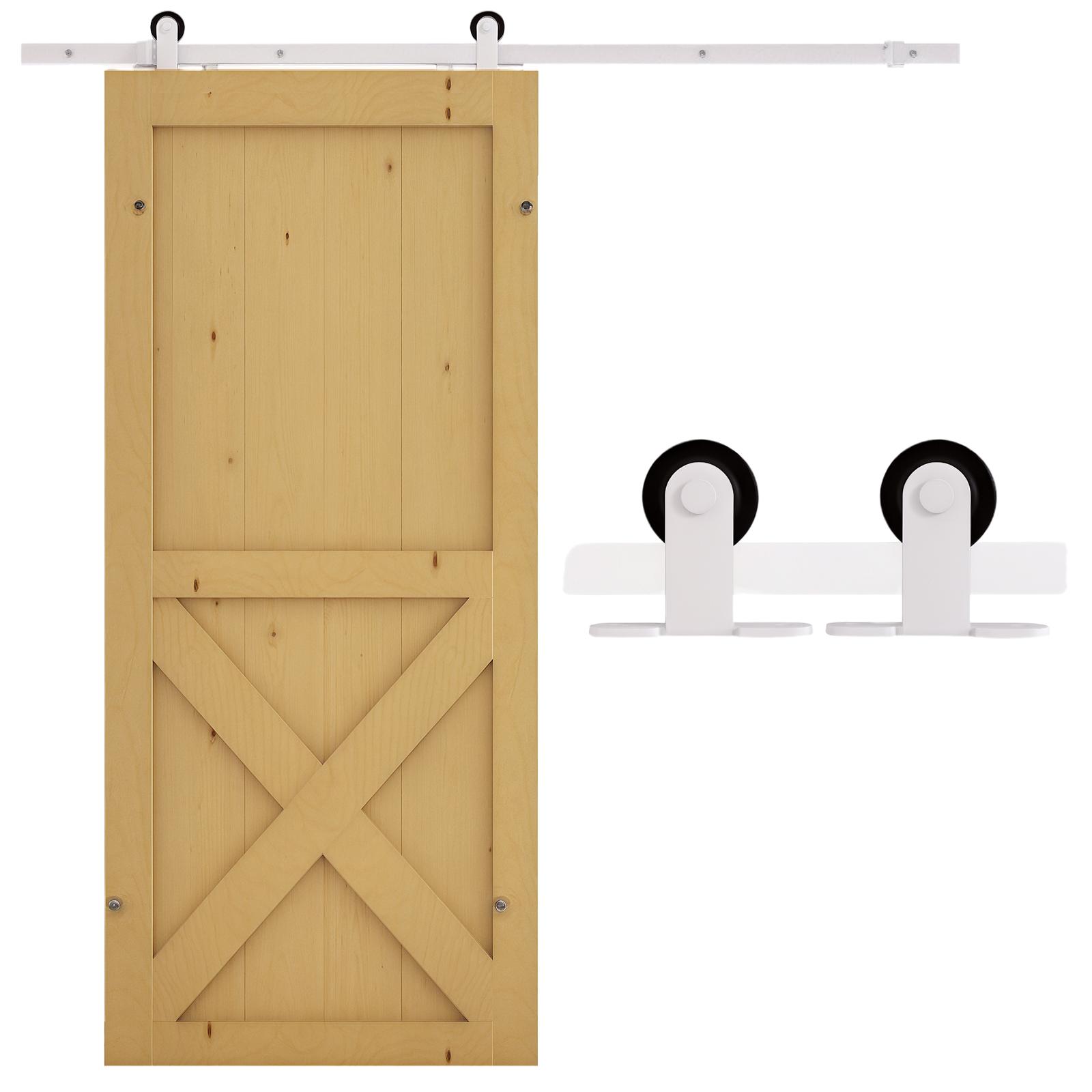 6FT Rustic Interior Sliding Barn Door