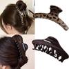 Brown Hair Claw Clip Large Hairpin Fashion Barrette  Headwear