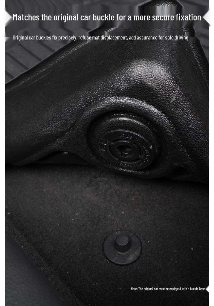Eco-friendly TPE Floor Mats for 23-24 Yangwang U8 - Custom Car Interior Modification