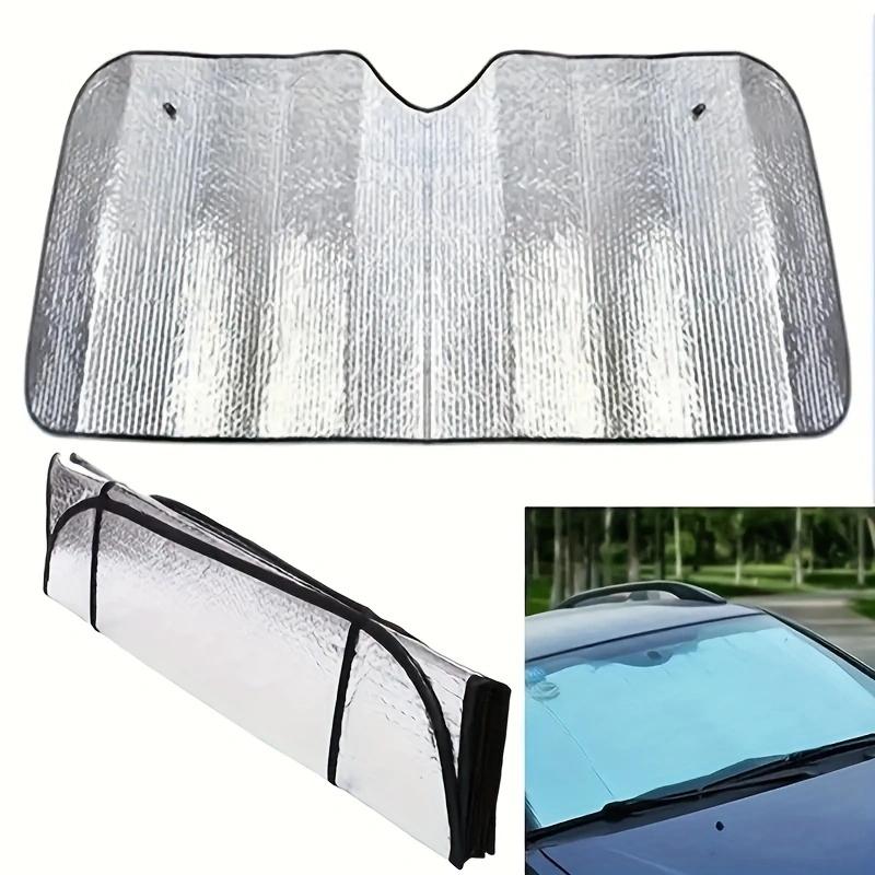 1 Piece of Car Sunshade With Heat Insulation and Sun Protection. Car Front Windshield With Suction Cup Sunshade