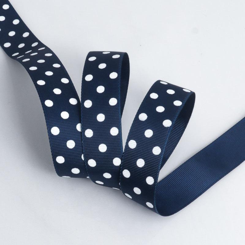 Dot Ribbon Colorful Ribbon Polka Threaded Ribbon Head Hair Accessories Hair Clip Bow Material Dot Ribbon Elegant Home Decorating Activity Supplies