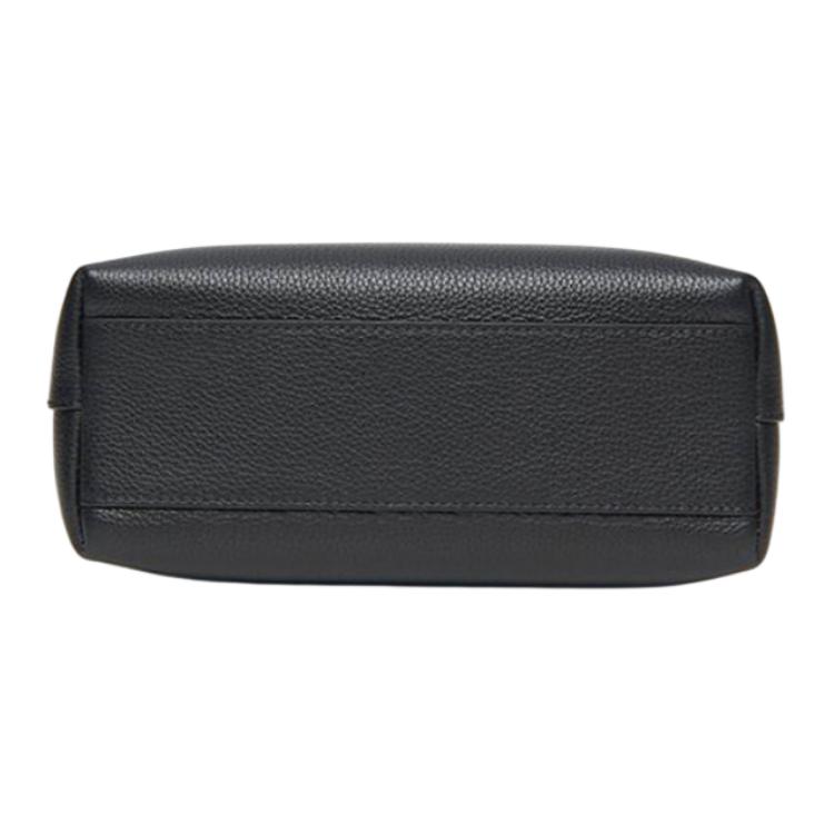Bally Gold Hardware Leather Shoulder Crossbody Handbag Women Handbags Black 6312270