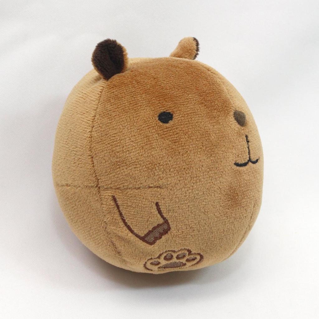 Shinada Global Manmaru Zoo Capybara (S) 11 X 11 X 11cm Mascot Goods Animal Merchandise MNMR-0098K