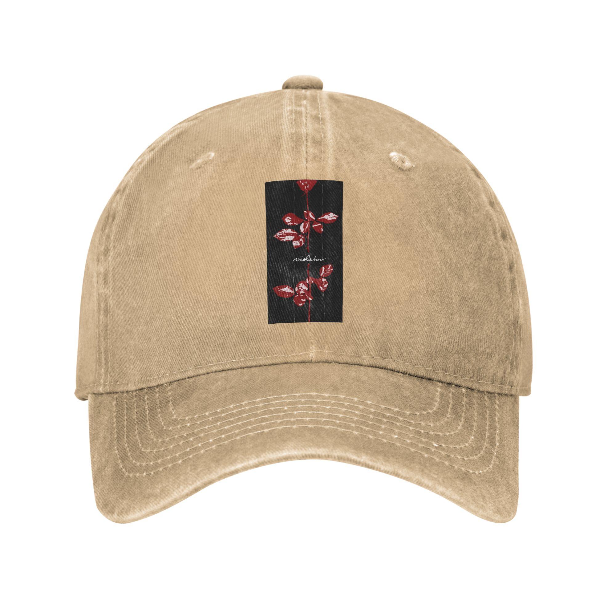 

Depeche Cool Mode Music Violator Denim Cap Casual Baseball Caps Adjustable Hat Summer Unisex Baseball Hats One Size