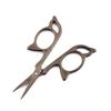 Butterfly Scissors Stainless Steel Household Cross-stitch Scissors Gold-plated Manicure Scissors