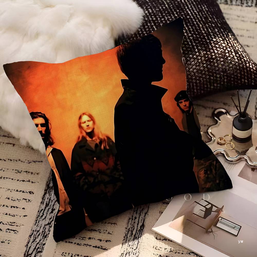 A-Alice in Chains Band Cushion Cover Car Throw Pillow Case For Sofa Car Christmas Gift 40x40cm 45x45cm