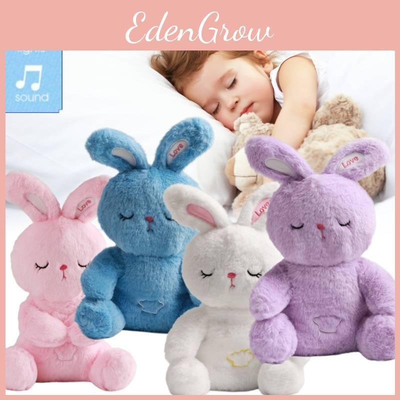 Rabbit Plush Toy Luminescence Music Fill Doll Baby Reassure Doll Cartoon Animals