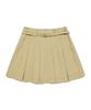 LEE Women'S Pleated Mini Skirt Beige