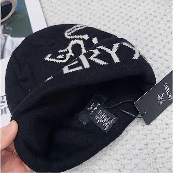 Arc'teryx Bird Word Toque Black Void Wool Beanie Unisex Warm Winter Black