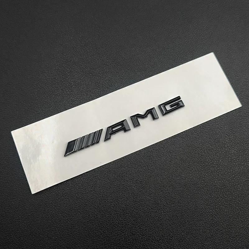 AMG W220 Voor Benz Nieuw 3D ABS Kleine Auto Console Sleutelhanger Sticker Logo AMG Embleem Badge Voor Mercedes Benz A B C E S GLA CLA GLC GLE AMG