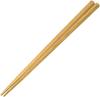 Natural Wood Hexagonal Square Made In 264048 Wakasa-nuri Chopsticks, (Chestnut), 23cm, Shape, Tip, Beige, Japan,