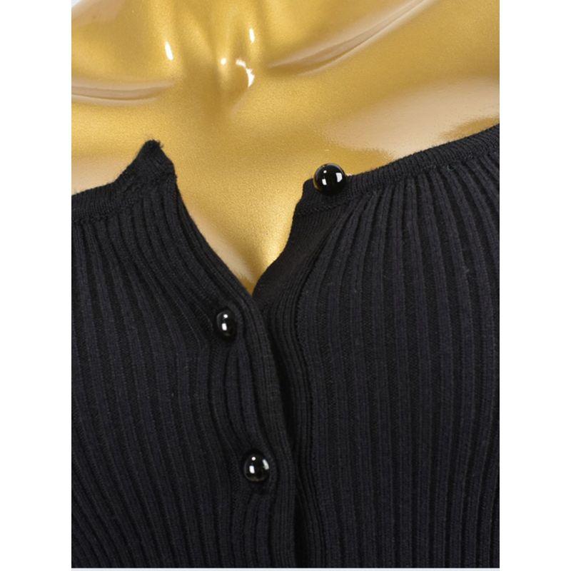 Cut Label Fall and Winter Square Collar Long Sleeve Silm Sheath Dress Pure Color Mid Length Long Length Fashion Wind Inner Wear Outer Wear Female