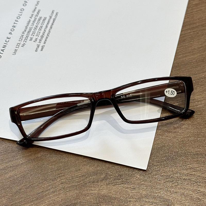 

Очки для чтения с полной оправой для мужчин и женщин, очки для пожилых людей, очки для пресбиопии с биркой +400