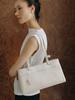 Demeriel Elena Weaving Shoulder Bag Ivory