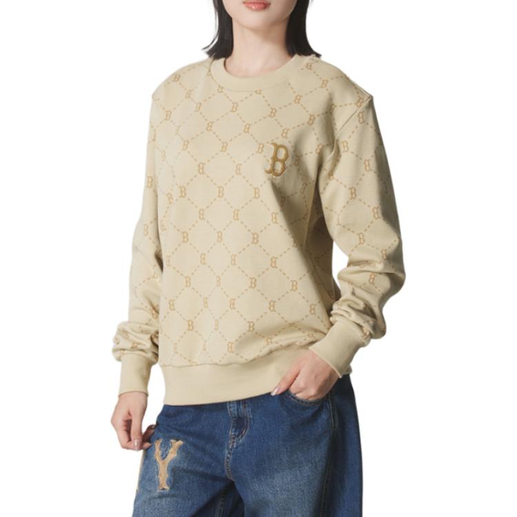 MLB Boston Red Sox Outdoor Sports Leisure Floral Long Sleeve Sweatshirt Unisex sweatshirt 3AMTM1254-43BGL