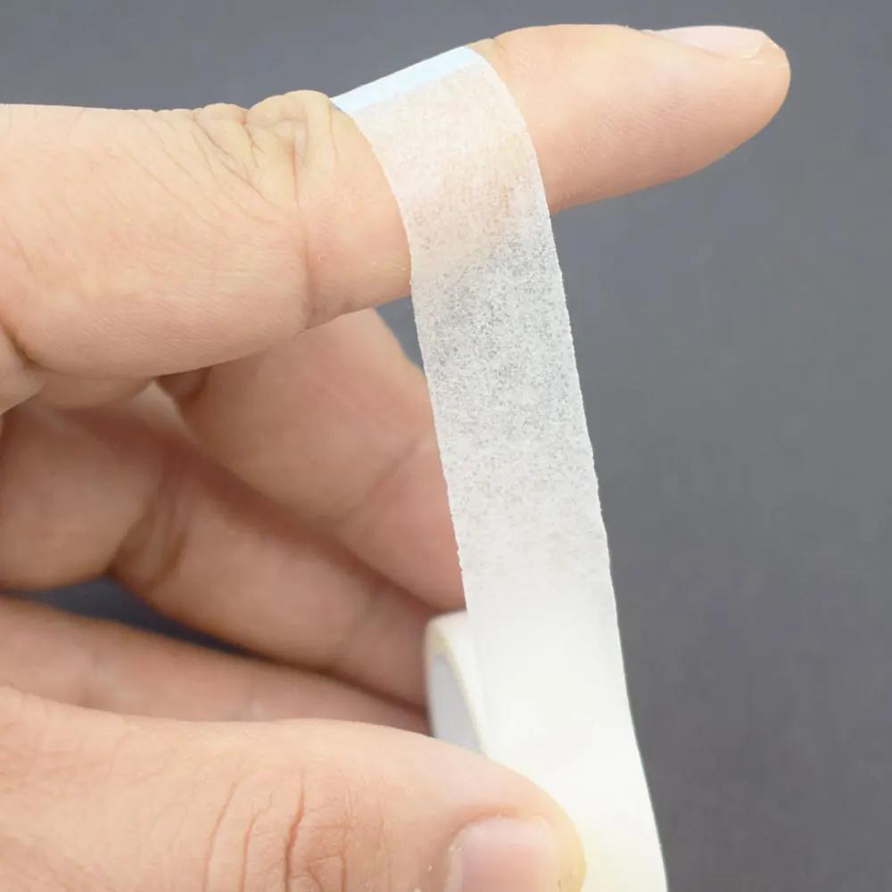 5/10/20/30/50PCS 9Mx1.25cm Non Woven Fabric Adhesive Tape For Fake Eyelashes Breathable Eyelash Extension Paper Tape Roll