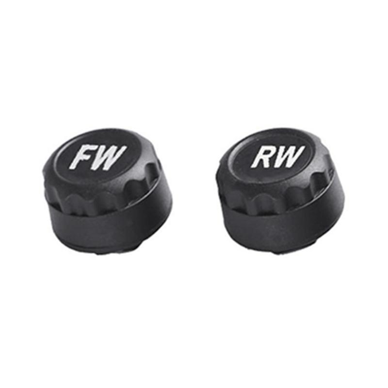 Wireless Tire Pressure Monitoring System for Motorcycles with LCD Display QC3.0 Fast Charge Pressure Temperature Alarm