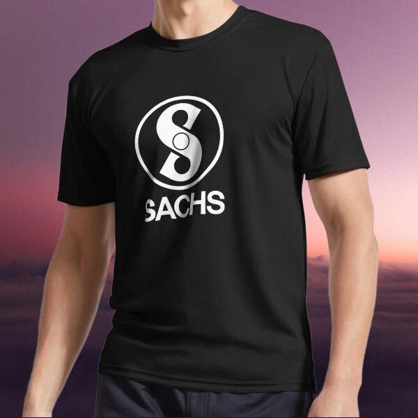 New Shirt Sachs S logo (white) - Active Logo T-Shirt Funny Size S to 5XL M