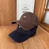 Simple Style New Washed Cap Exquisite Small Label Embroidery Soft Top Baseball Cap Daily Versatile Hat Tide