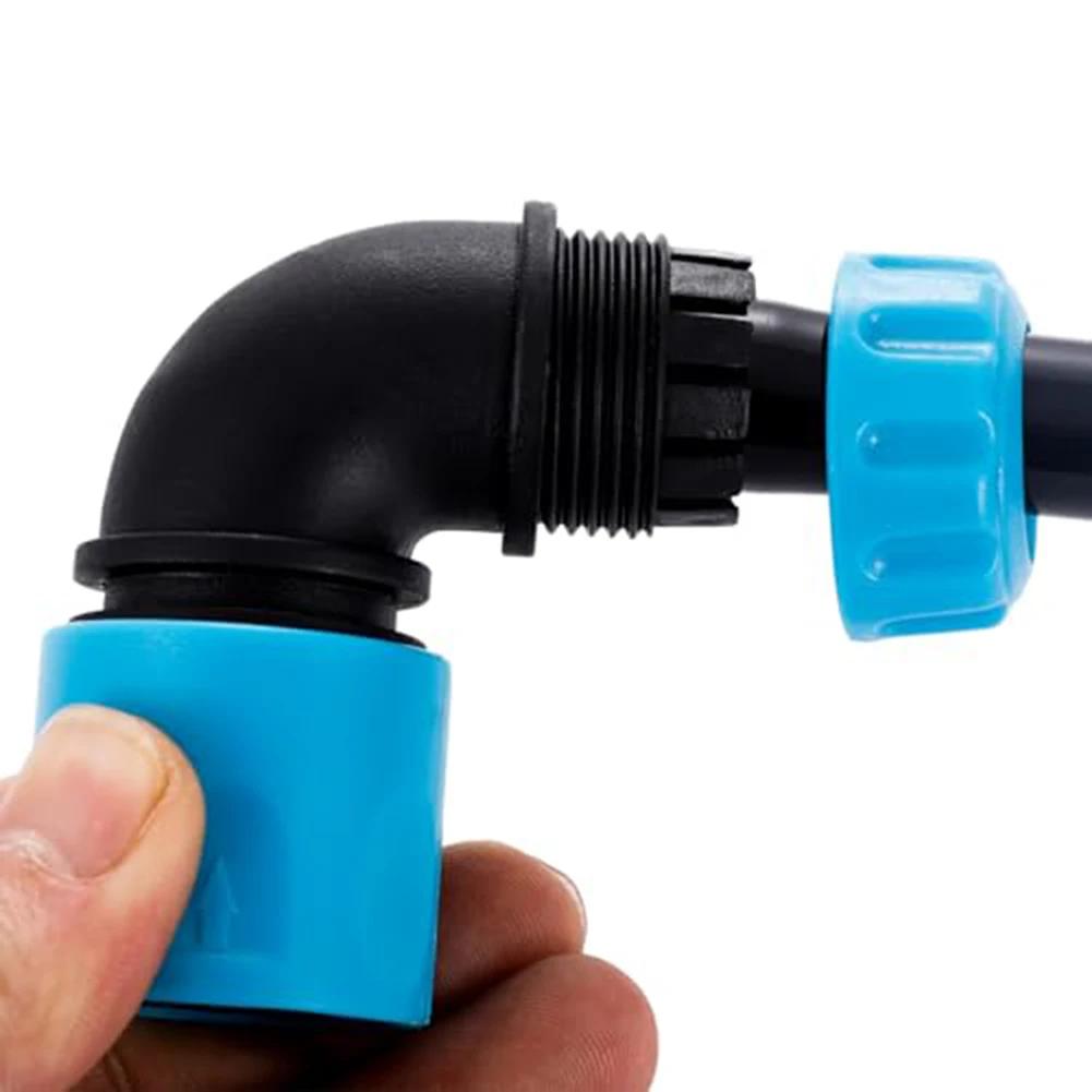 2Pcs Elbow Quick Connectors For Garden Irrigation & Car Wash 1/2(12.5mm) Hose Garden Soft Water Pipe Joint Tools