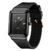 OPK Men's Watch Quartz Date Waterproof Easy To Read Fashion Classic Silicone Band School Business Black