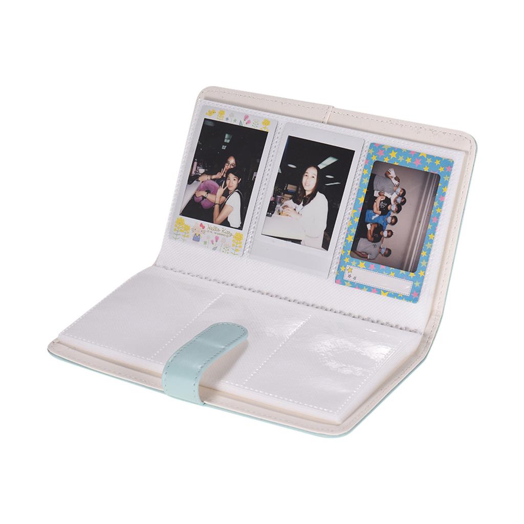 108 kapes Přenosné Mini Fotoalbum PU Kůže Foto Kniha Album s Magnetickým Uzávěrem pro Fujifilm Instax