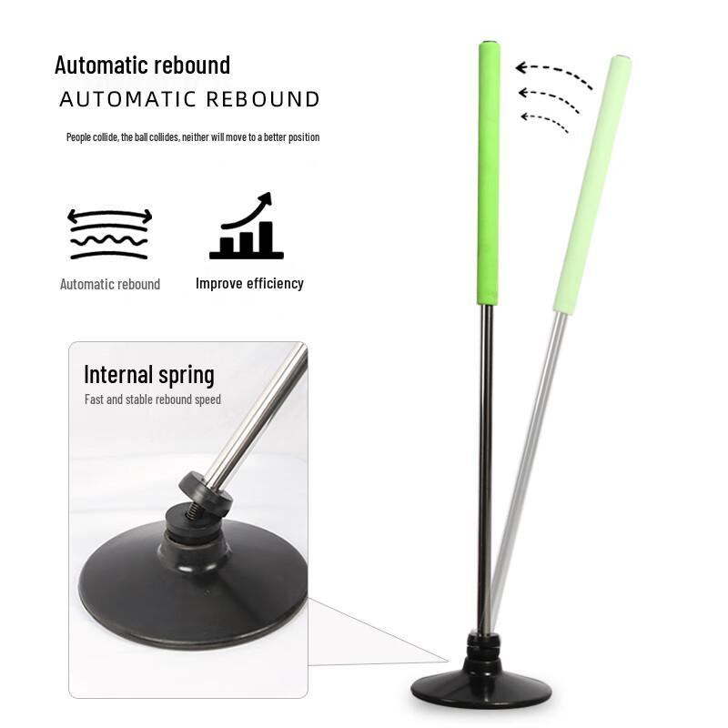 NaiDuo Stable Agility Training Poles (6 Sets)